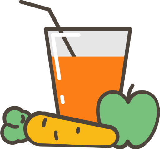 Smoothie Fruits Vegetables Fruit Cup Apple Carrot Icon Free Transparent Png Icon Download (olive, black, gray, lavender, orange)