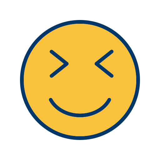 Emoticon Face Smiley Wink Free Nobackground Png Icon Download (navy, gold, black)