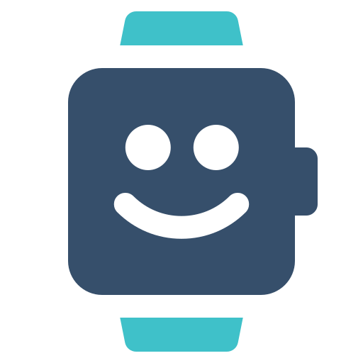 Emoticon Smart Smile Watch Free Png Icon Download (teal, greenish blue, black)