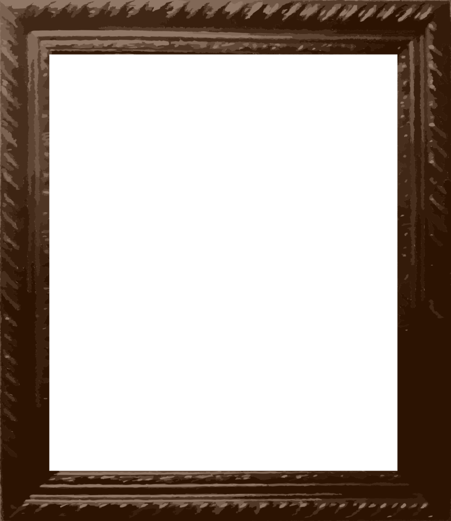 Empty Brown Frame Png Photos (black)