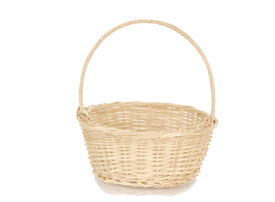 Empty Easter Basket Png Transparent Picture (pink, silver, white)