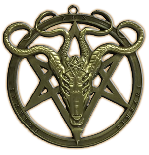 Amulet Png Image (black, olive)