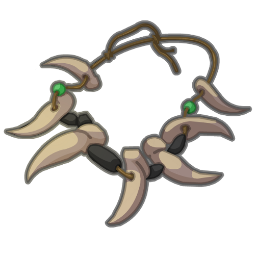 Amulet Transparent Background (black, silver)