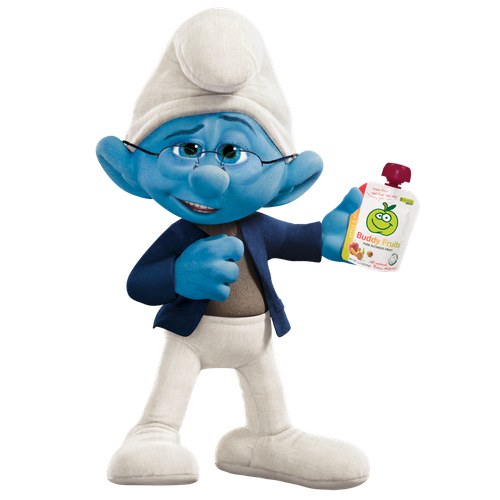 Smurfs Png File (black, beige, silver)