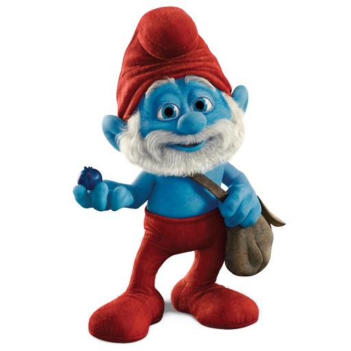 Smurfs Png Free Download (silver, white)