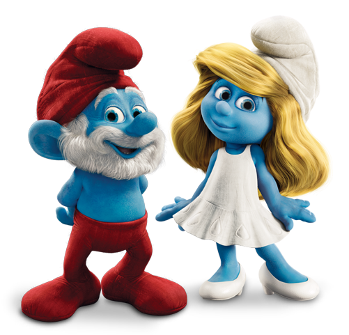 Smurfs Png Hd (black, beige, maroon)