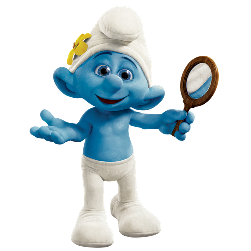 Smurfs Png Photo (black, beige, silver)