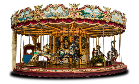 Amusement Park Png Free Download (black)