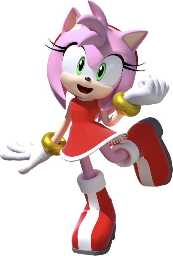 Amy Rose Png Cutout (chocolate, black, maroon, white)