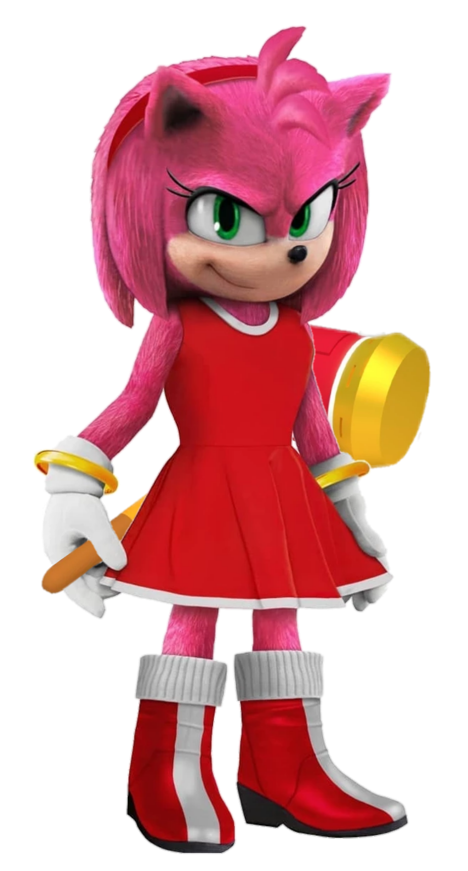 Amy Rose Png Free Image (black, red)