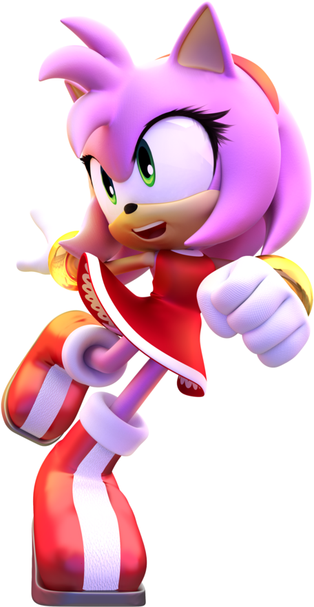 Amy Rose Png Images (white, plum, black, lavender, pink)