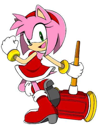 Amy Rose Png Photos (white, black, plum, red, gray)