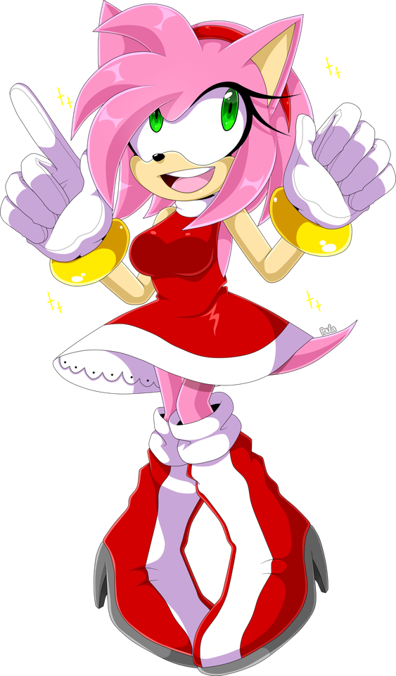 Amy Rose Png Transparent Image (white, black, plum, maroon, red)