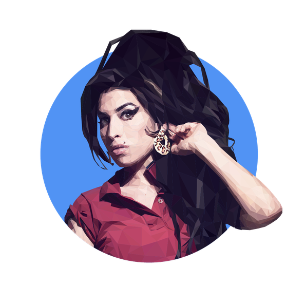 Amy Winehouse Png Free Download (black, gray, silver)