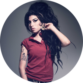 Amy Winehouse Png Image (black, gray)