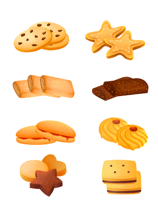 Snack Png Picture (black, salmon)