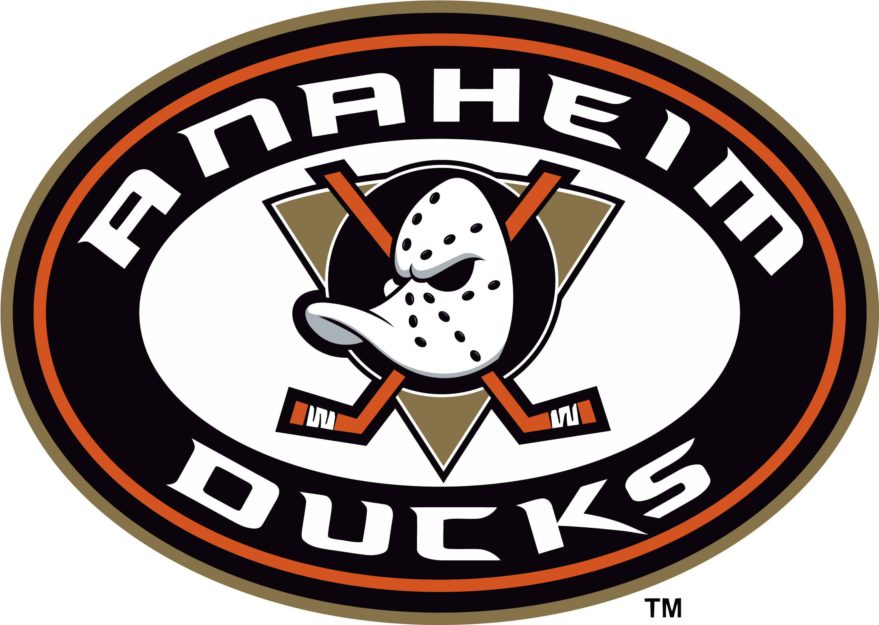 Anaheim Ducks Png Hd (white, black)