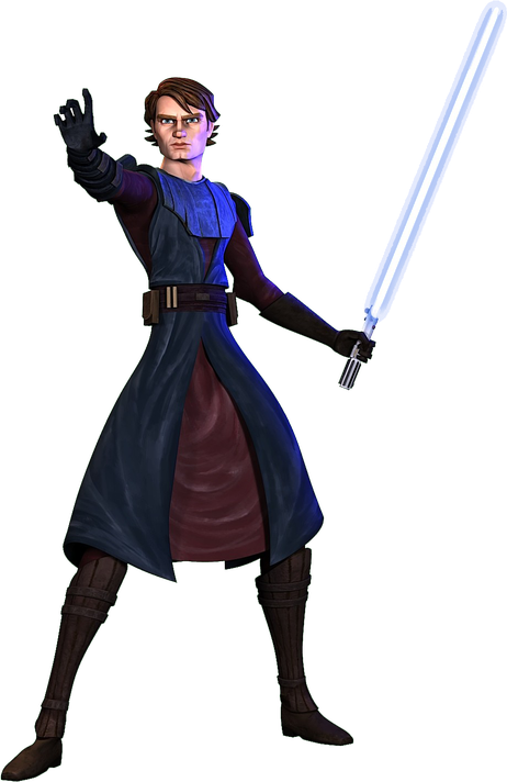 Anakin Skywalker Png Clipart (black)