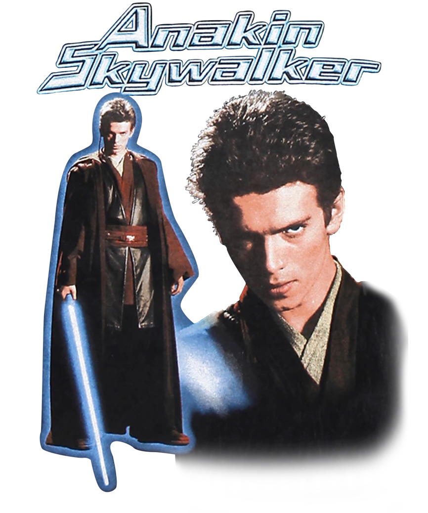 Anakin Skywalker Png Pic (black)