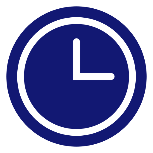 Analog Clock Png (black, navy)