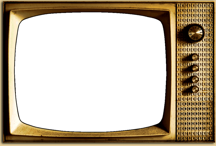 Analog Tv Png Image (white, black, gray, silver)