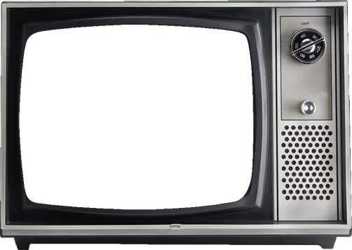 Analog Tv Png Photo (black)