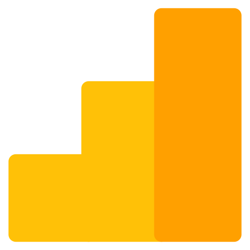 Analyticsgooglelogosocialsocialmedia Free Png Icon Download (gold, olive, orange, black)