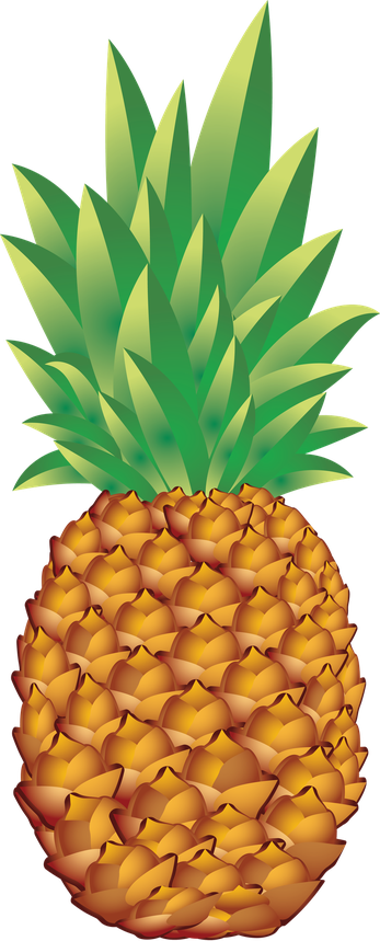 Ananas Download Png Image (black, chocolate)