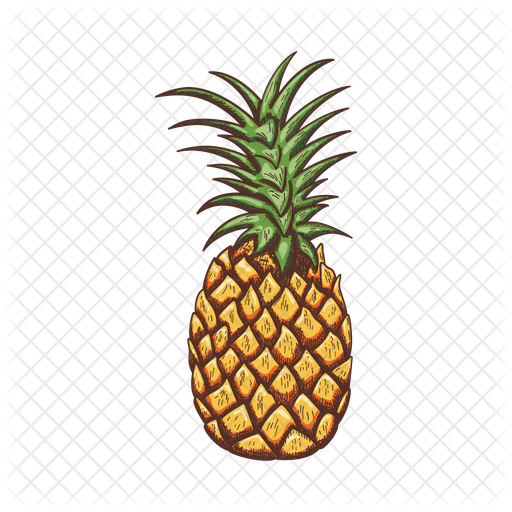 Ananas Png Clipart (black, indigo)