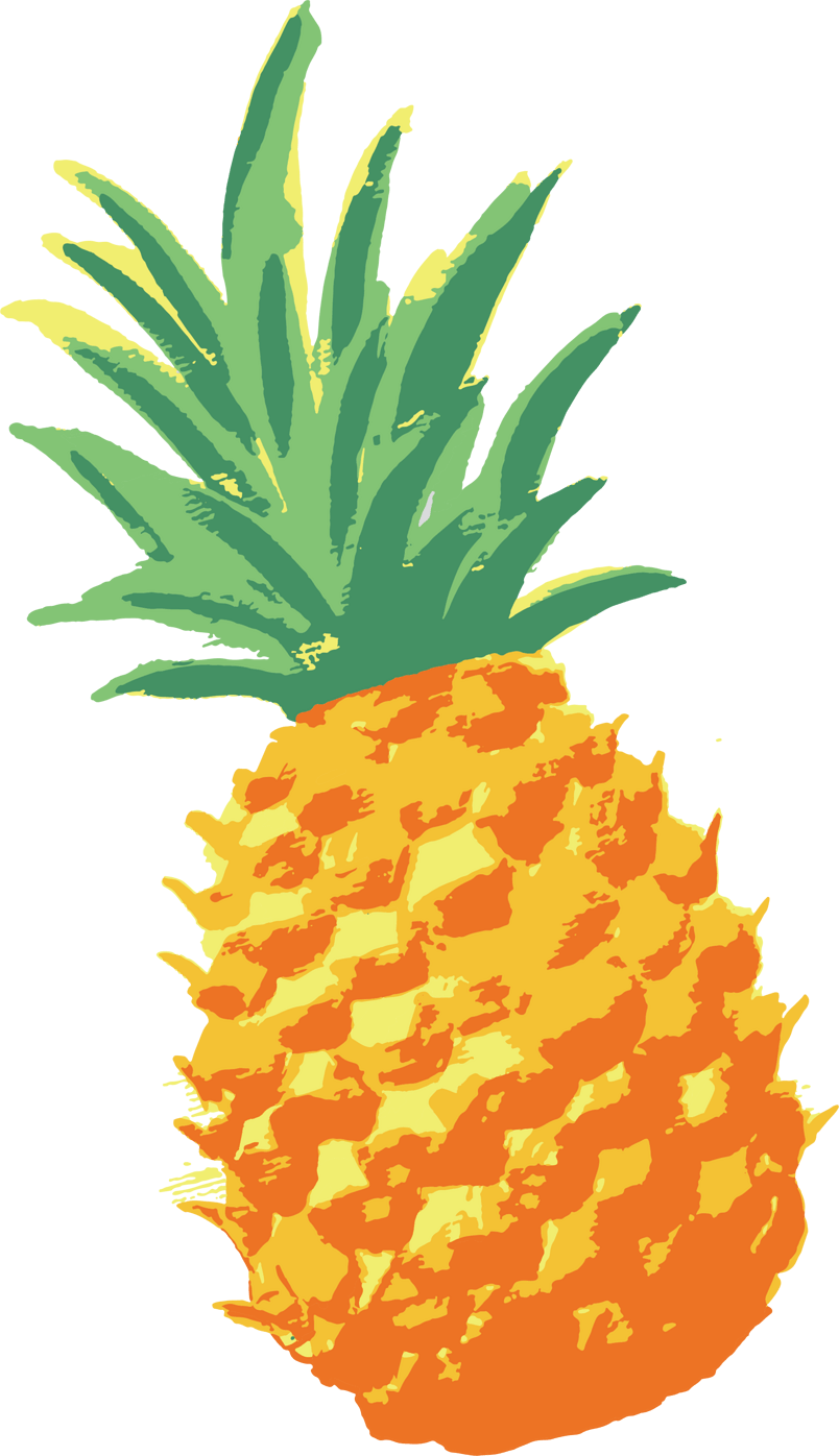 Ananas Png File (gray, chocolate, gold)