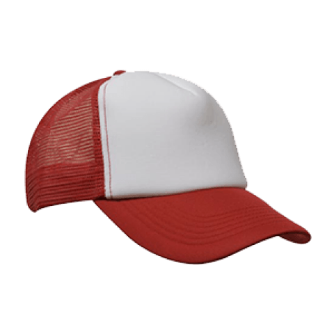 Snapback Cap Png Image (maroon, white, silver)