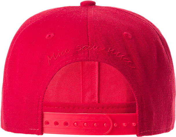 Snapback Hat Png Clipart (black, red)