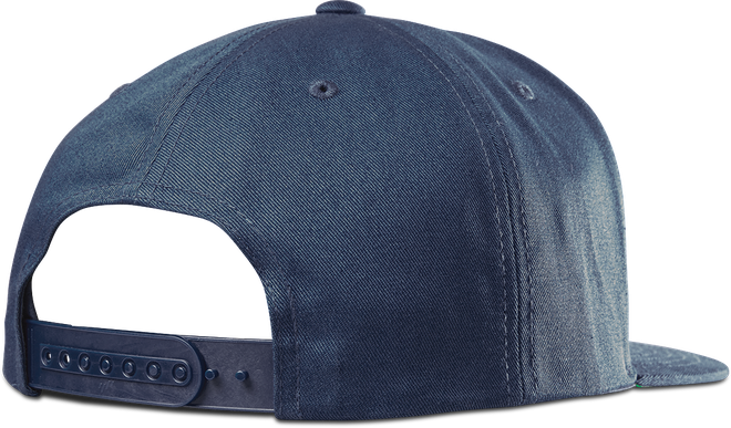 Snapback Hat Png Image (indigo, black, navy)