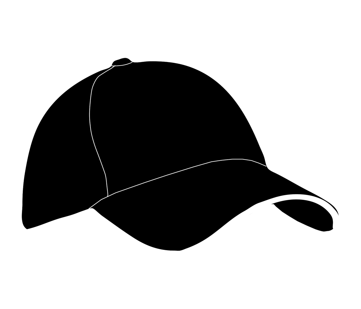 Snapback Png Picture (gray, white, black, lavender, silver)