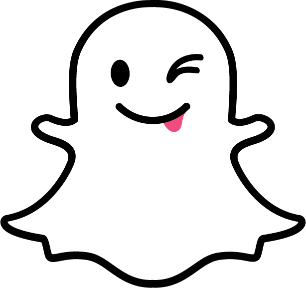 Snapchat Stickers Png File (black, silver, white)