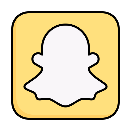 Snapchat Apps Platform Icon Free Png Icon Download (salmon, white, black, pink)