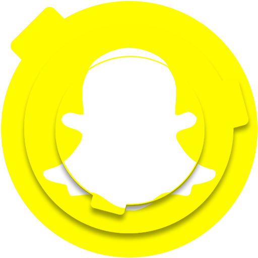 Snapchat Free Transparent Png Icon Download Path (yellow, black, white)