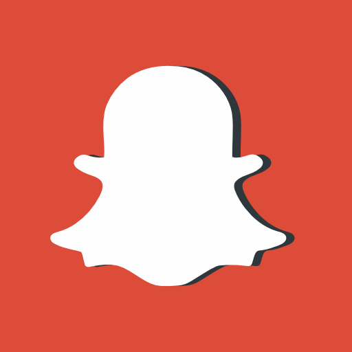 Snapchat Snap Chat Icon Logo Social App Red Icon Free Png Icon Download (chocolate, white)