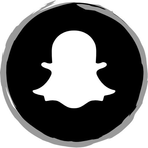 Snapchat Social Media Logo Icon Free Nobackground Png Icon Download (gray, black, white)