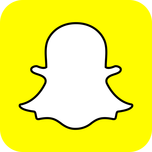 Snapchat Tile Logo Icon Free Transparent Png Icon Download (white, yellow, black, lavender, orange)