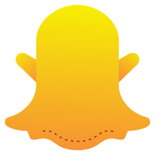 Snapchat User Interface Socialmedia Network Icon Free Png Icon Download (orange, black)