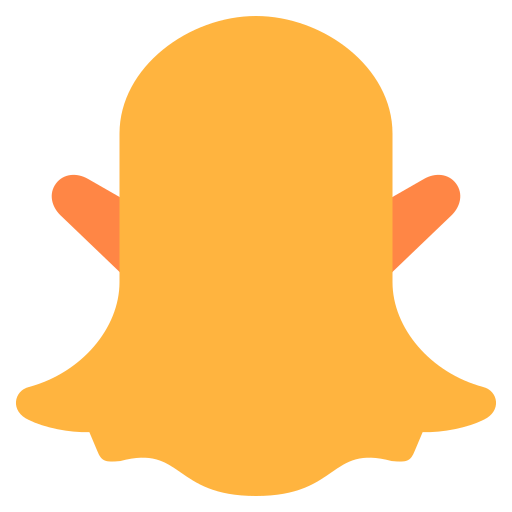 Snapchat User Interface Socialmedia Network Icon Free Transparent Png Icon Download (orange, salmon, black)