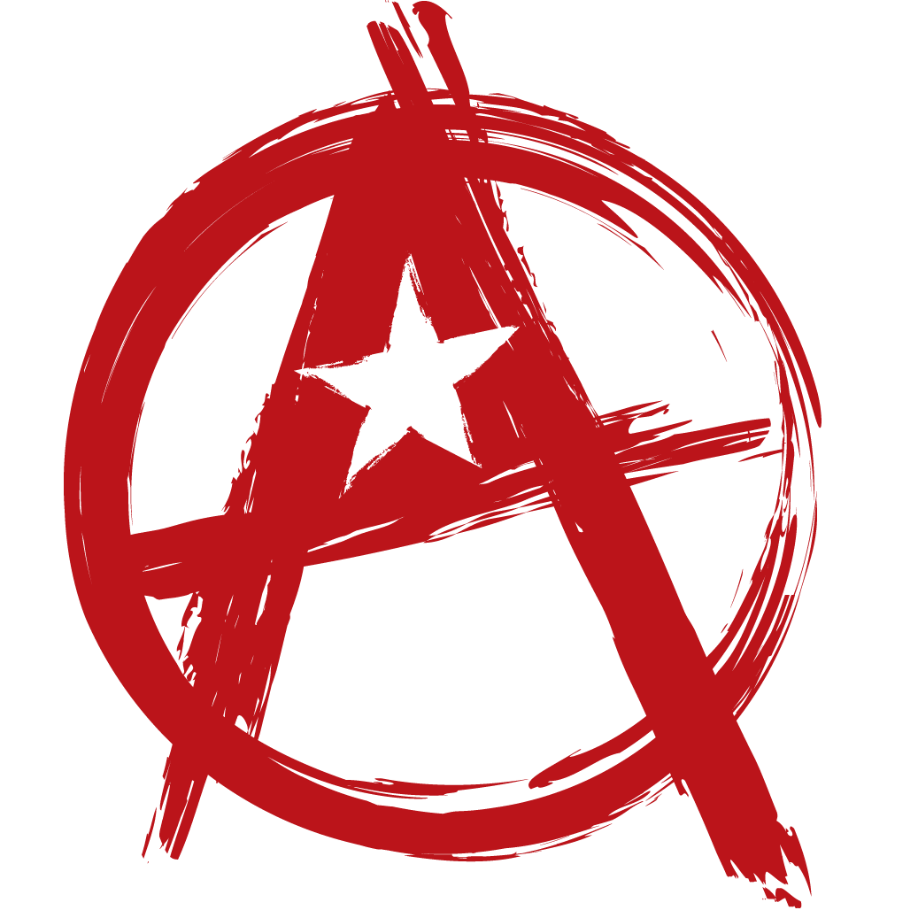 Anarchy Download Png Isolated Image (maroon, black, red)