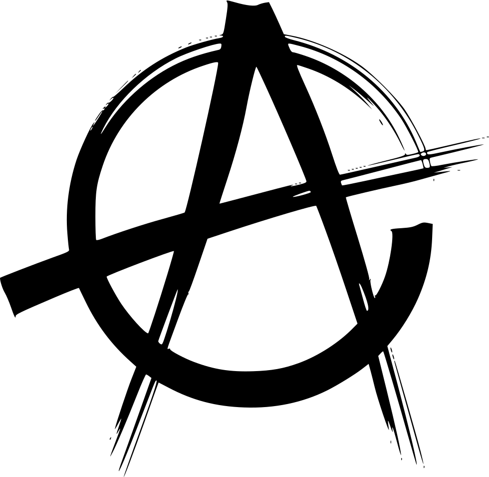 Anarchy Png Clipart (white, lavender, black)