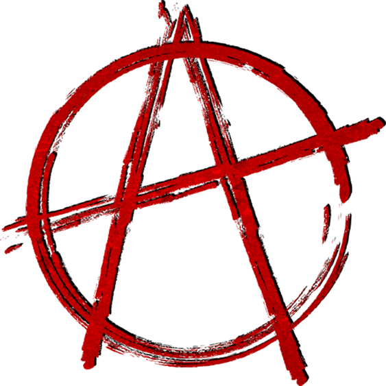 Anarchy Png Image (maroon, black)