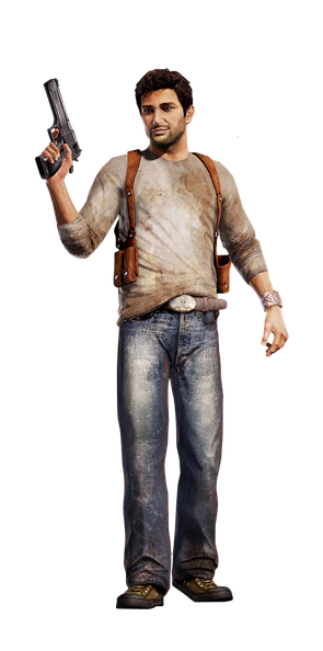 Uncharted Png Clipart (black)