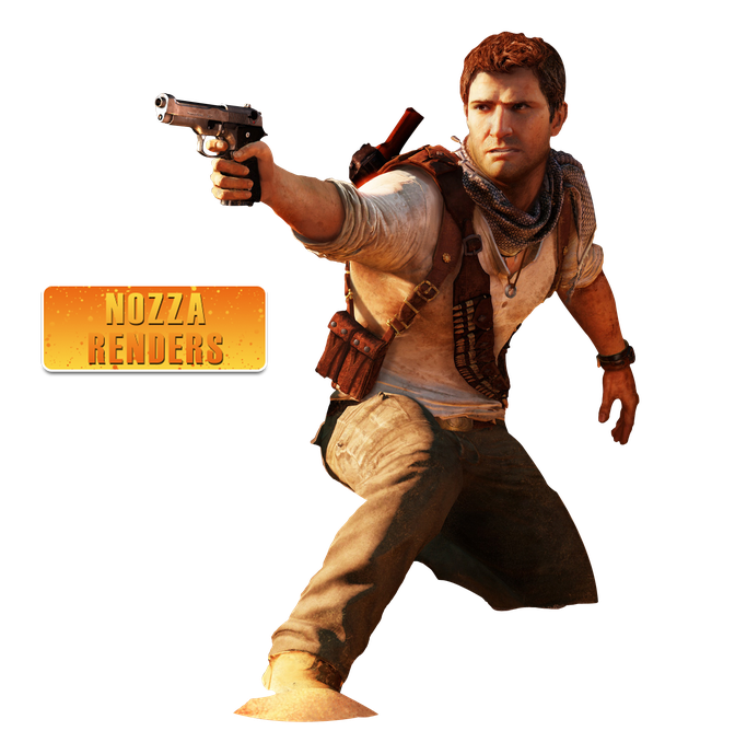 Uncharted Transparent Png (black, gray, orange)