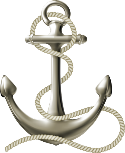 Anchor Download Png Isolated Image (white, black, gray, silver)