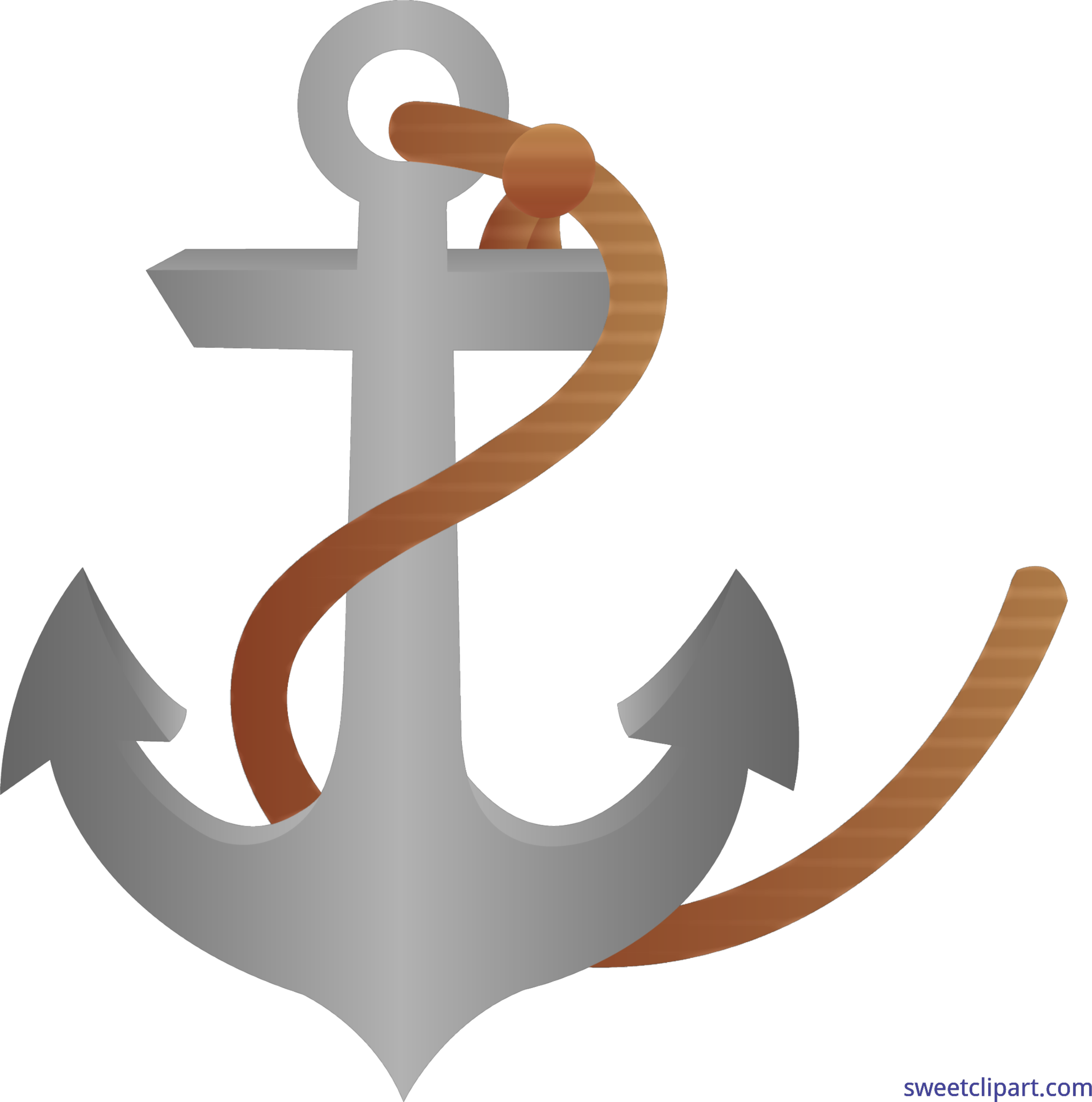 Anchor Png Isolated Transparent Image (black, silver)