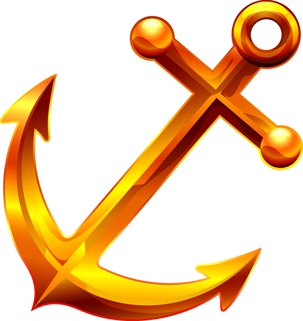 Anchor Png Pic (yellow, black, chocolate, gold)